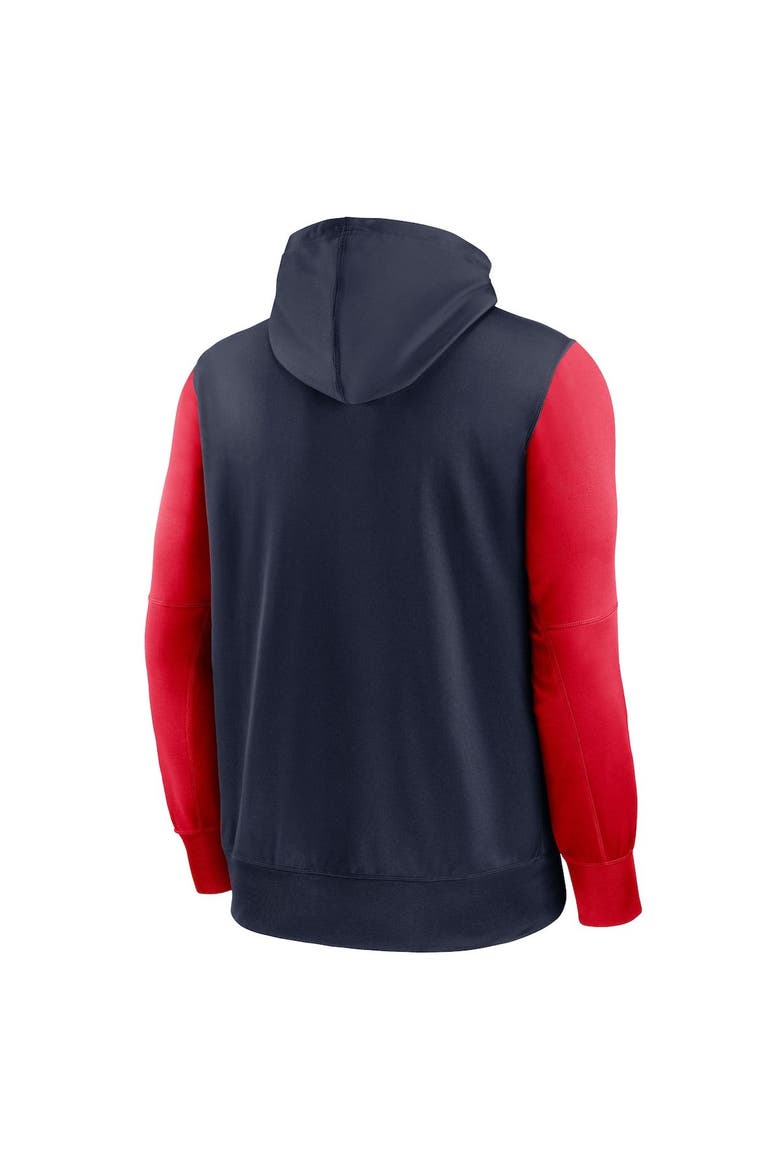 Men's Nike  Navy New England Patriots Performance Full-Zip Hoodie, Alternate, color, Navy