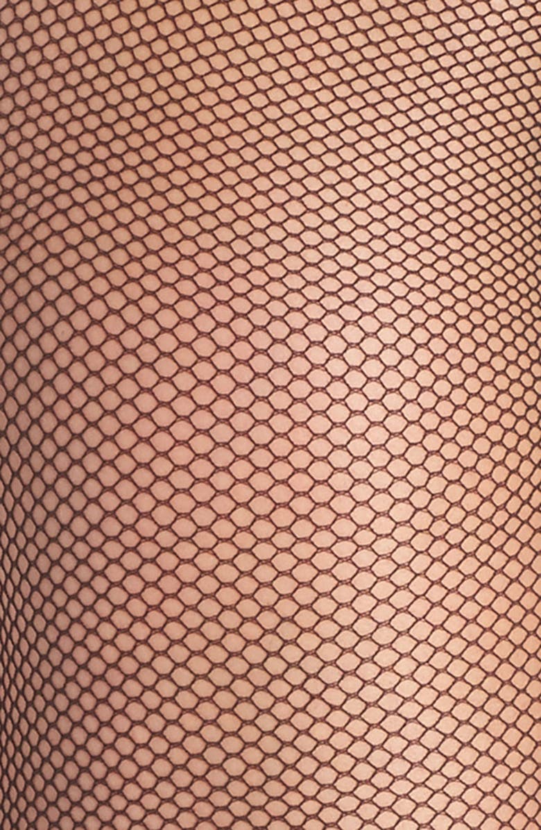 Natori Fishnet Tights, Alternate, color,
