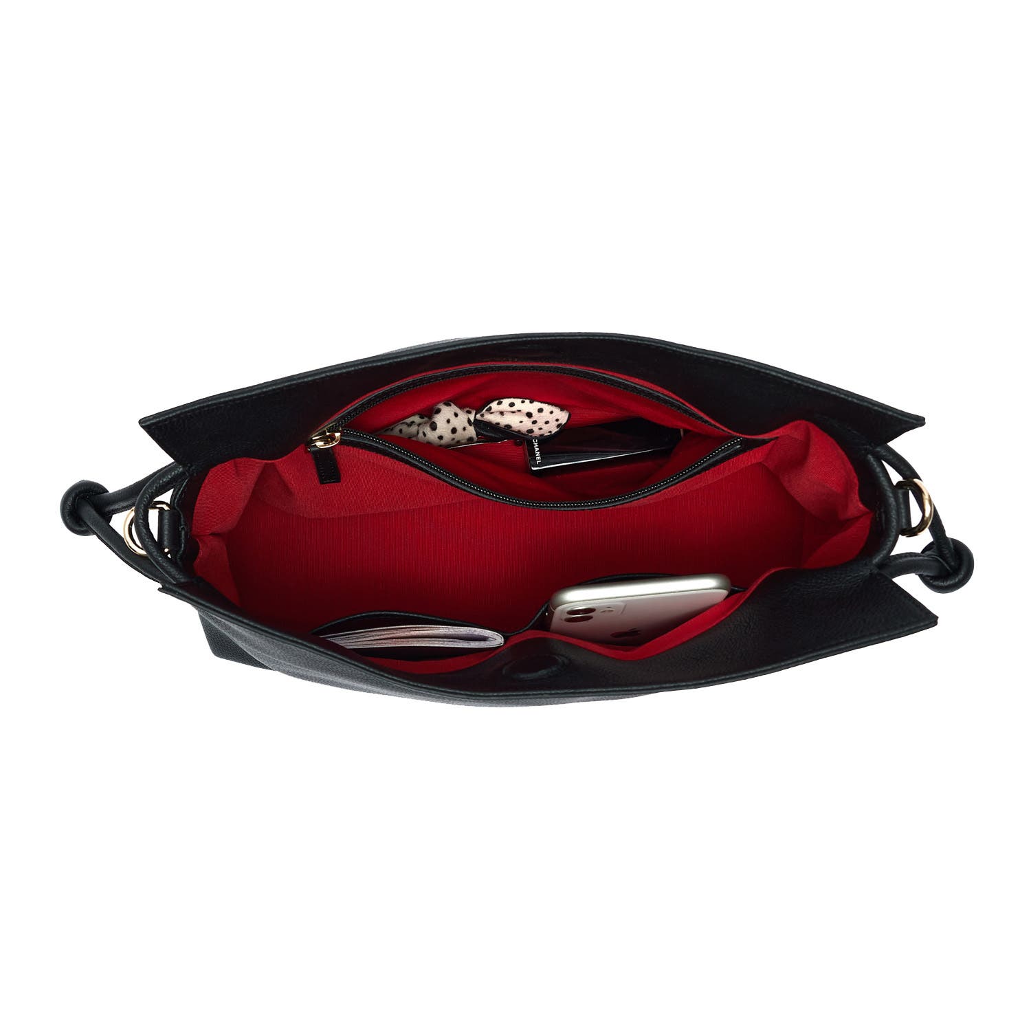 Esin Akan 3-in-1 Midi Emma Leather Crossbody Bag, Alternate, color, Black