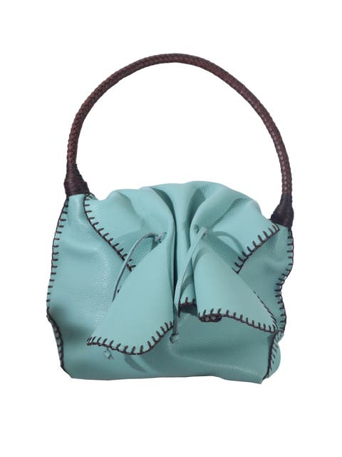Shoulder Butterfly Top Grain Leather Bag