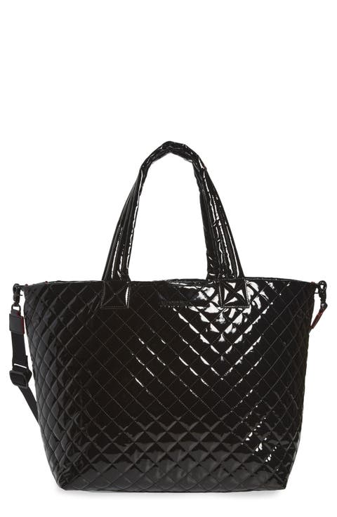 Deluxe Large Quilted Metro Tote