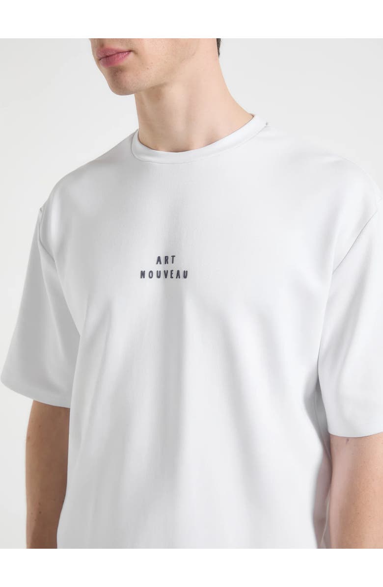 Manière De Voir Art Nouveau Cotton T-Shirt, Alternate, color, White