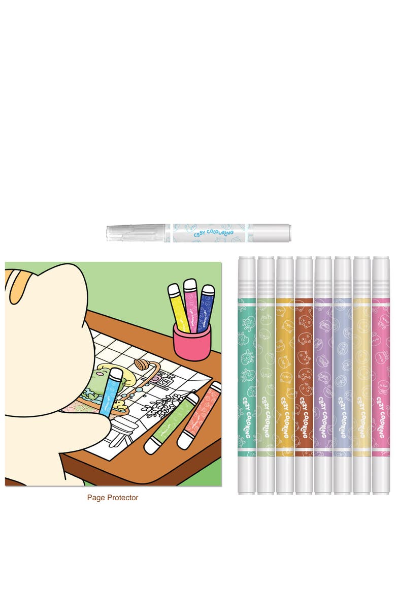 Art Maker Cozy Coloring, Little Things Art Kit, Adult Coloring Book Set, Alternate, color, Multicolored