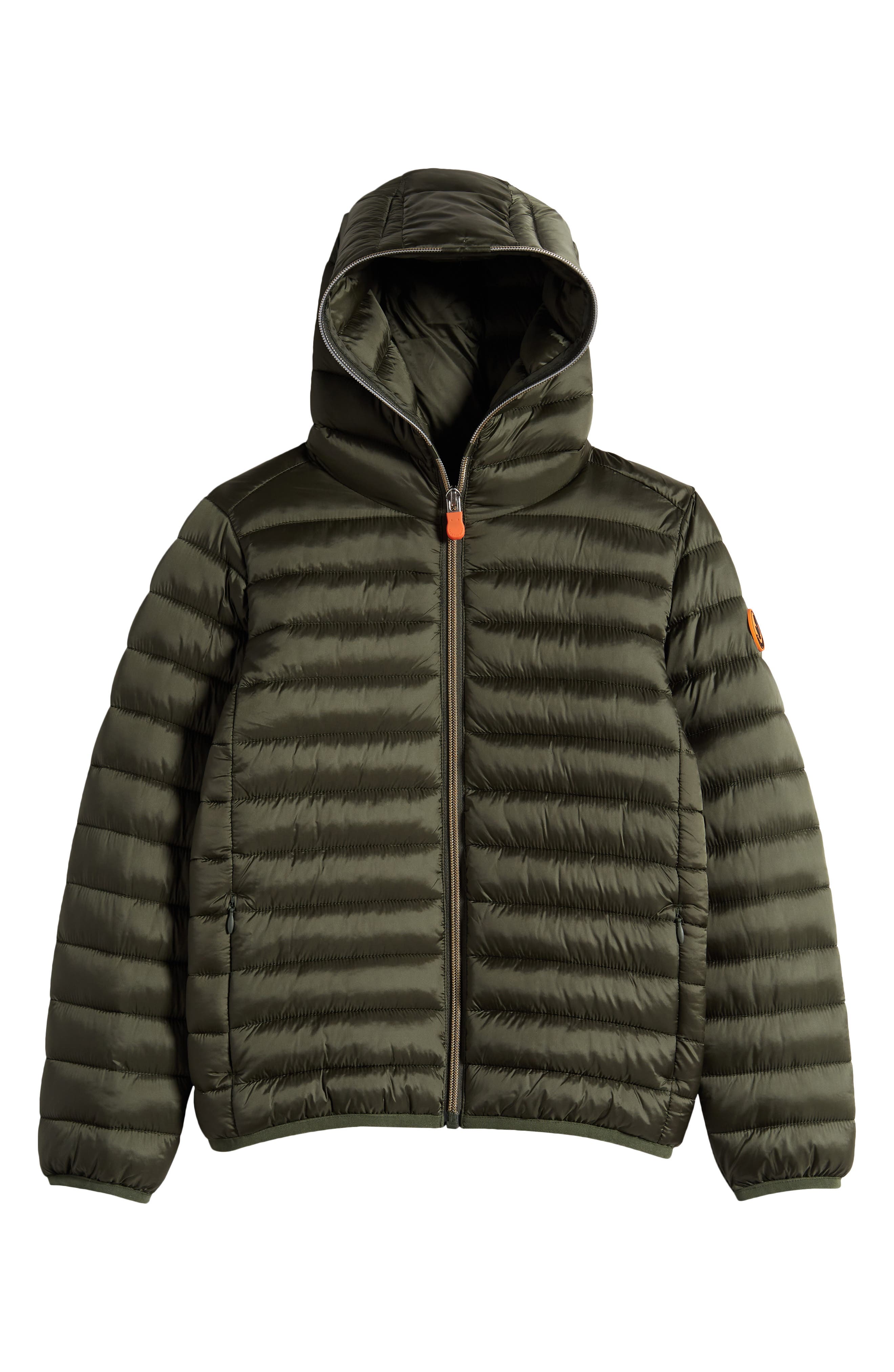 Kids' Iris Shiny Water Repellent Hooded Puffer Jacket
