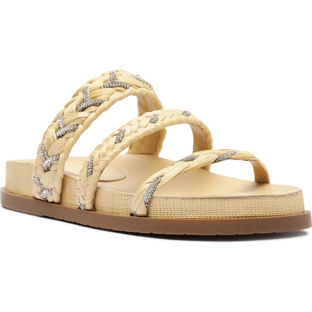 Arezzo Mila Flatform Slide Sandal