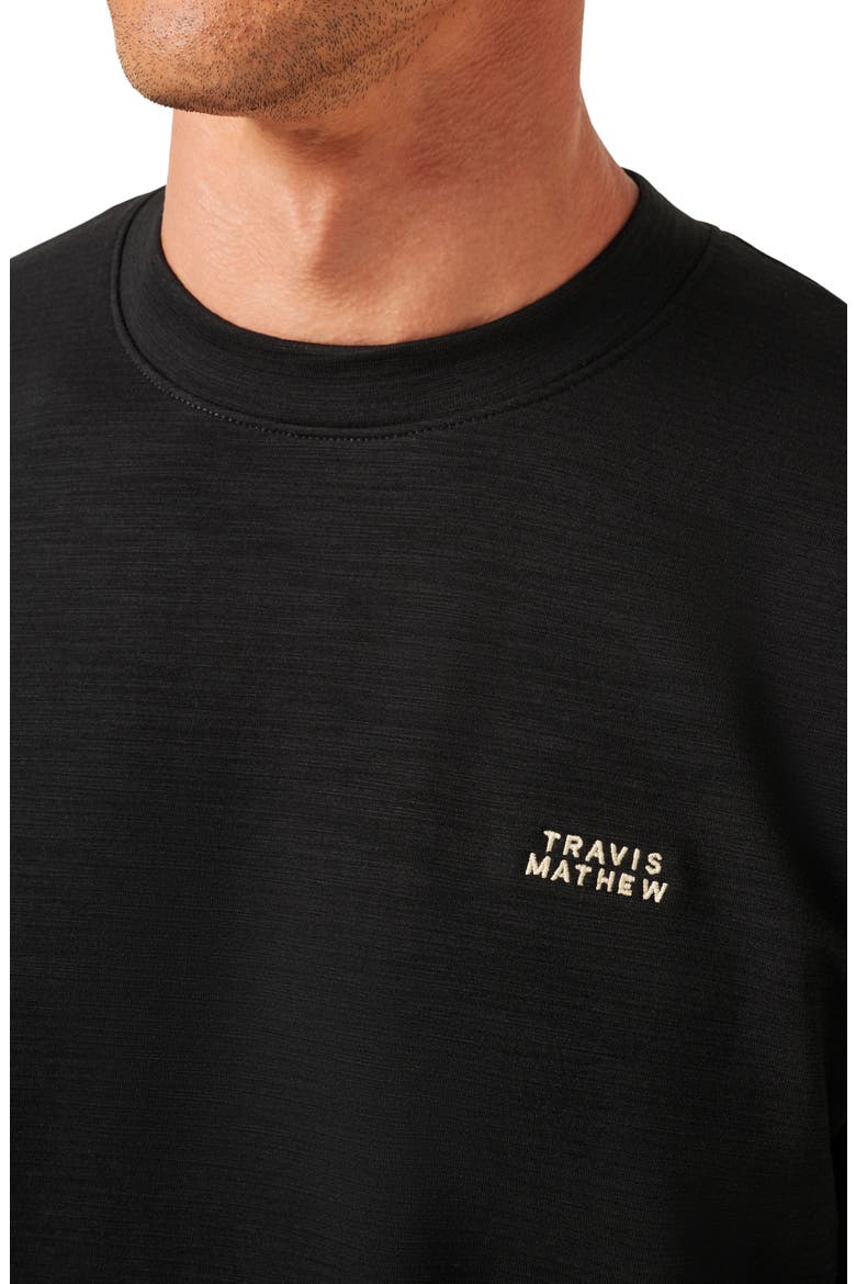 Man About Town Long Sleeve Logo Embroidered T-Shirt, Alternate, color, BLACK