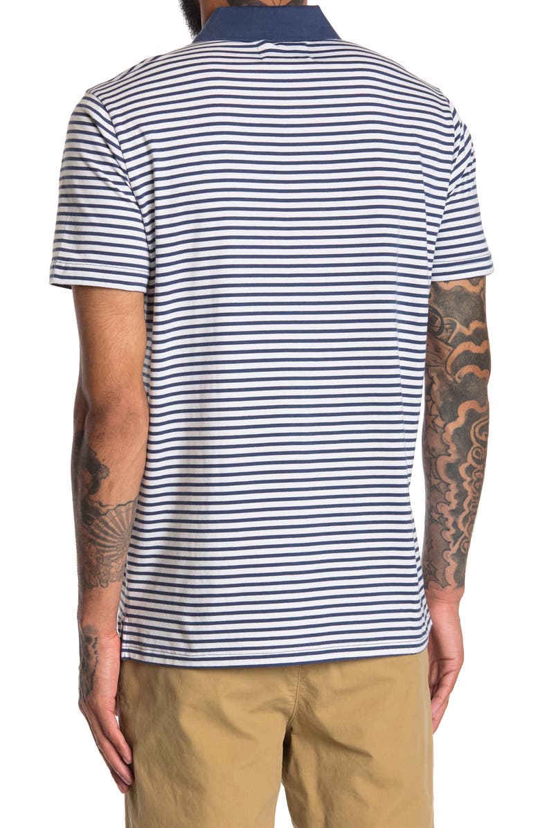 Original Penguin Striped Polo, Alternate, color,
