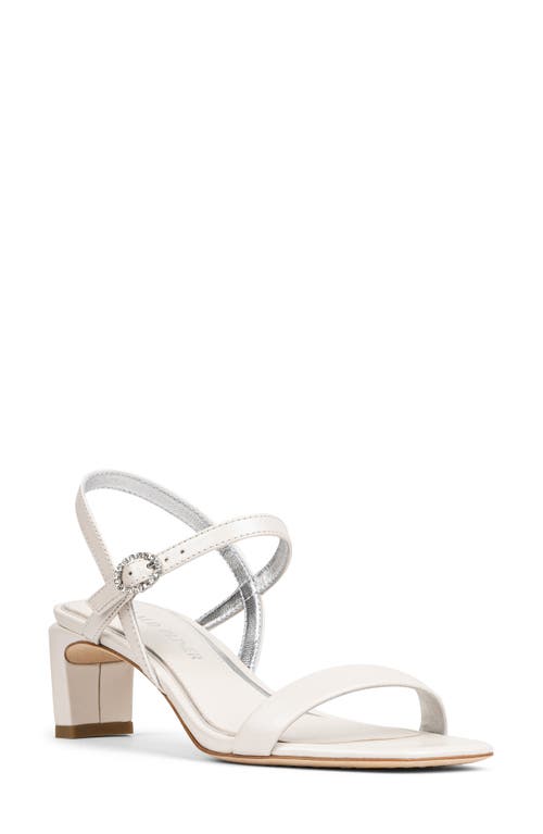 Donald Pliner Block Heel Sandal In Pearl