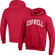 Champion Men's Champion  Red Cornell Big Red Basic Arch Fleece Pullover Hoodie