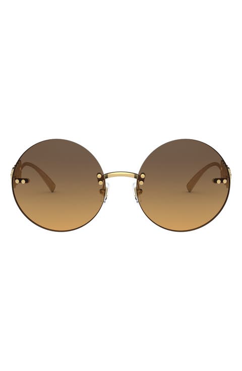 59mm Round Sunglasses