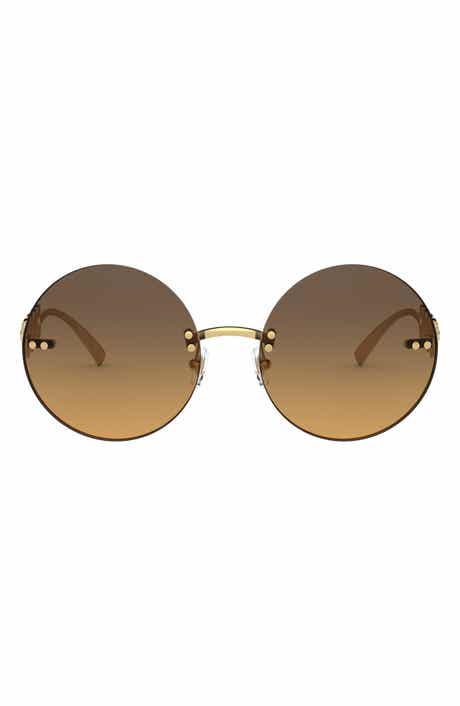 Versace 59mm Round Sunglasses
