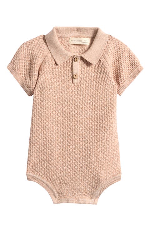 Knit One-Piece Polo Sweater (Baby)