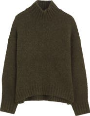 Madewell Chunky Alpaca Blend Turtleneck Sweater