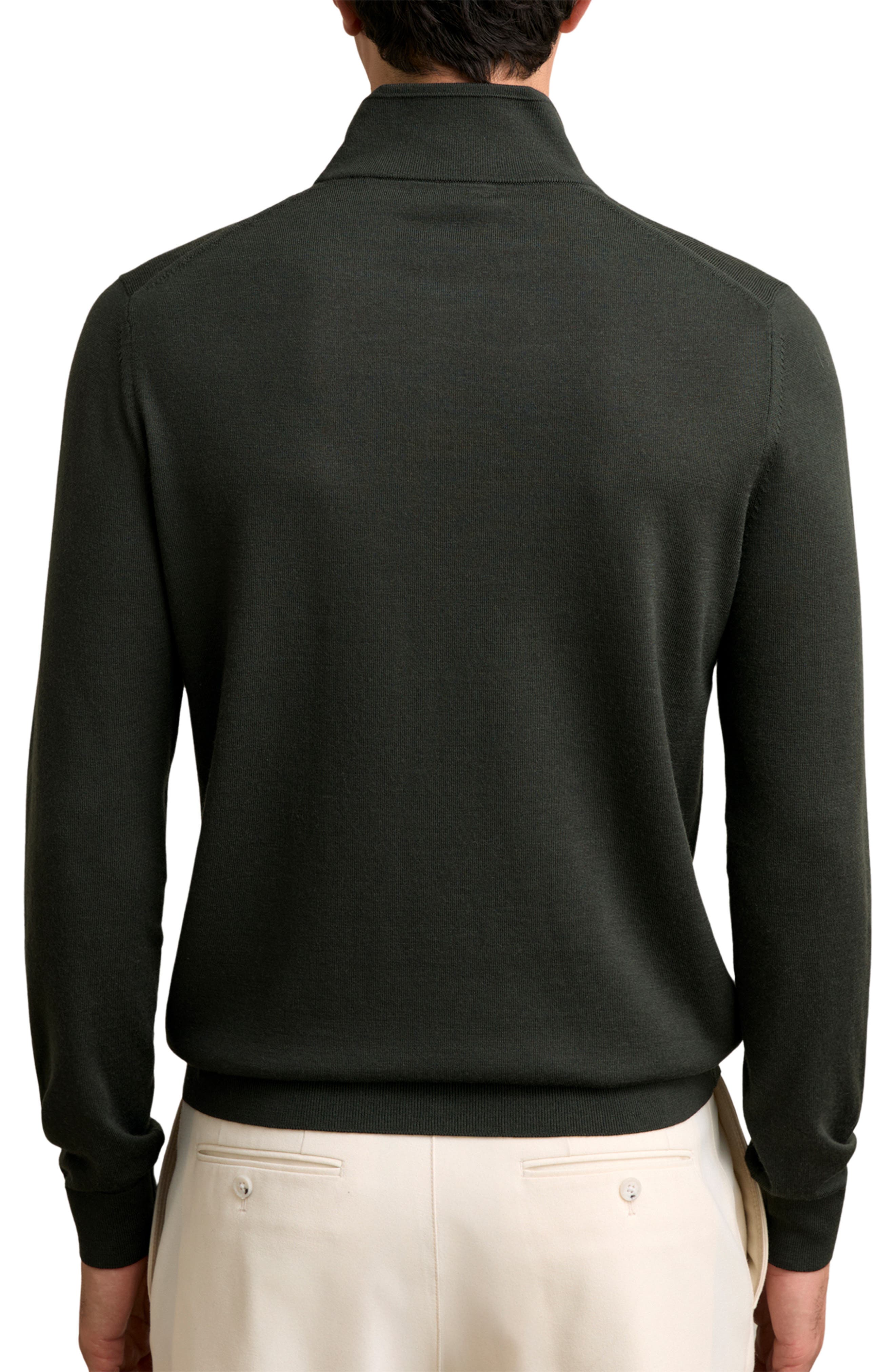 Blackhall Merlino Wool Quarter Zip Sweater - image 2