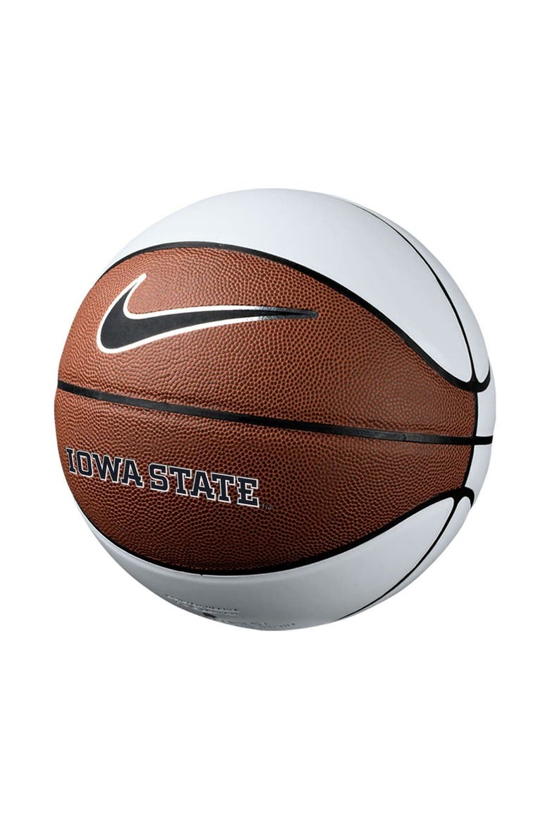 Iowa State Cyclones Autographic Basketball, Main, color, Brown