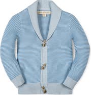 Hope & Henry Kids' Organic Shawl Collar Cardigan Sweater