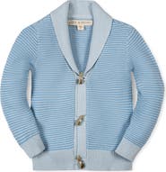 Hope & Henry Kids' Organic Shawl Collar Cardigan Sweater