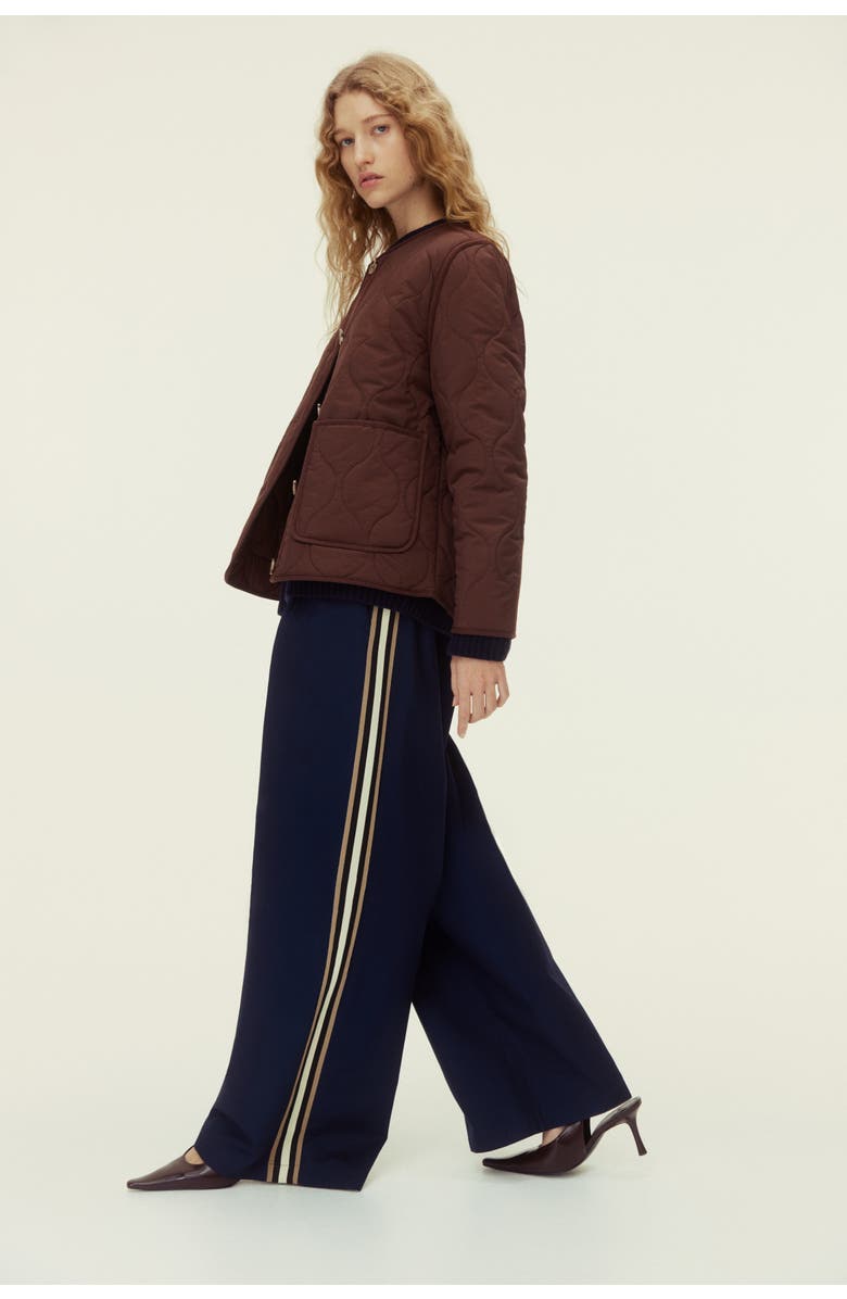 H&M Quilted Jacket, Alternate, color, Dark Brown