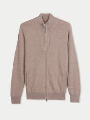 Gobi Cashmere Timeless Full-Zip Cashmere Cardigan