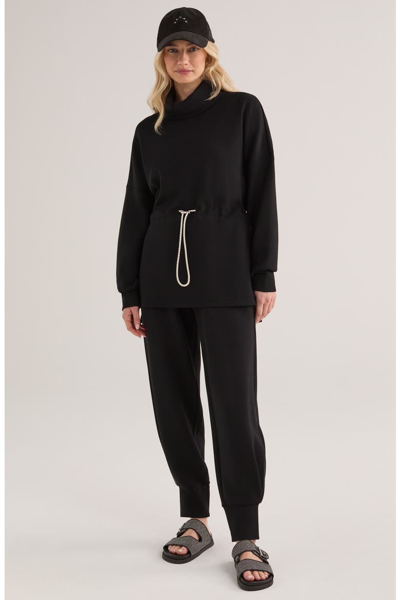 The Relaxed DoubleSoft™️ Pants, Alternate, color, BLACK