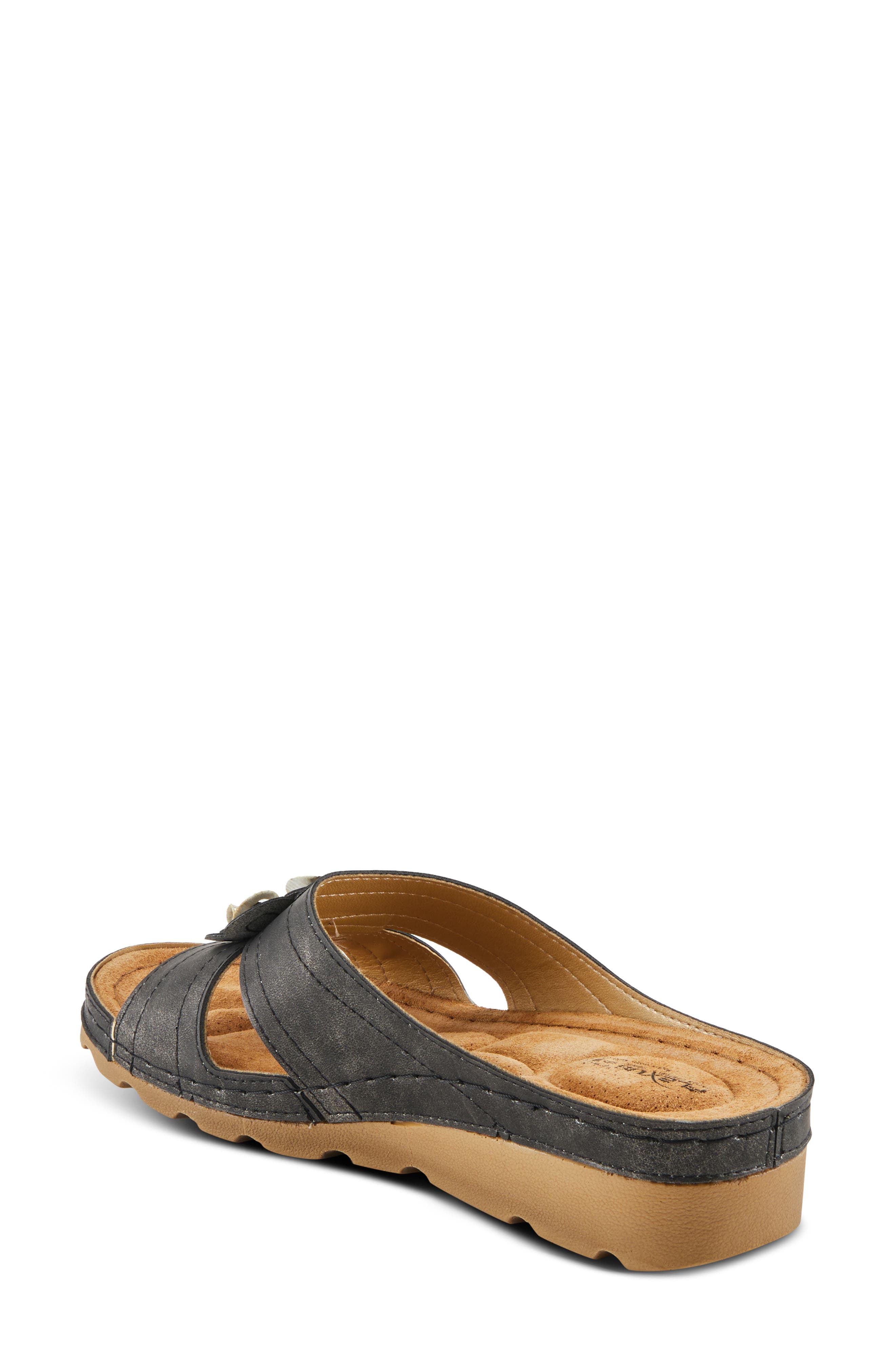 Flexus by Spring Step Afae Platform Wedge Slide Sandal, Alternate, color, 