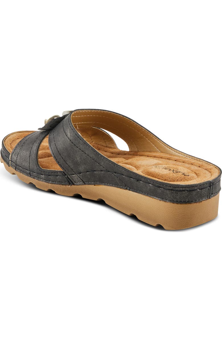 Flexus by Spring Step Afae Platform Wedge Slide Sandal, Alternate, color,