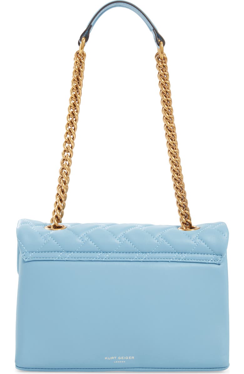 Kurt Geiger London Kensington Quilted Leather Shoulder Bag, Alternate, color,