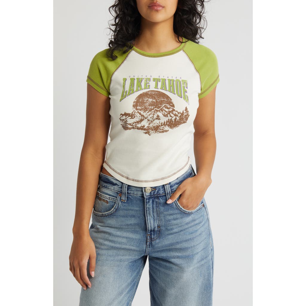 Bdg Urban Outfitters Lake Tahoe Raglan Graphic T-shirt