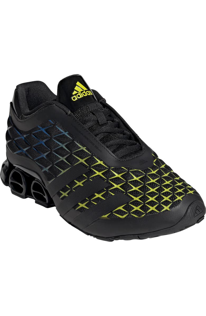 adidas Gender Inclusive Megaride S4 Sneaker, Main, color, Black/ Black/ Solar Yellow