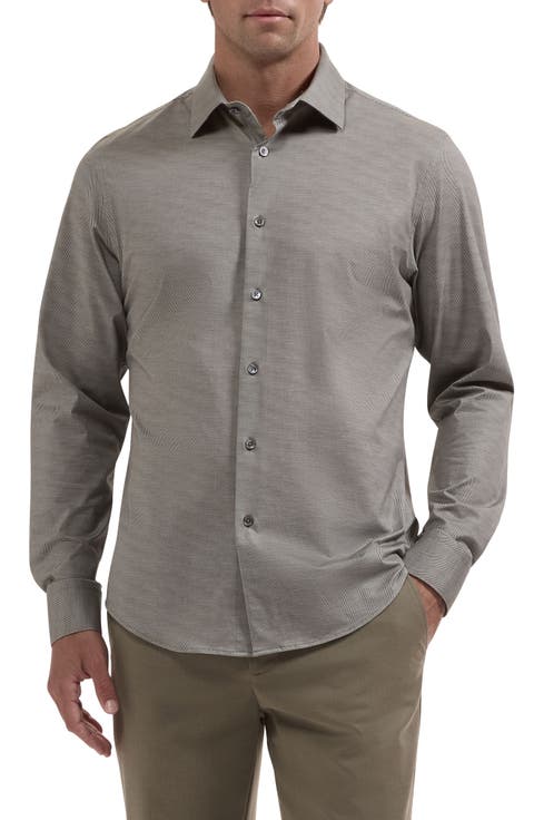James OoohCotton Performance Long Sleeve Shirt