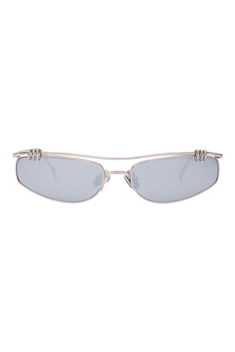 Linked Up Sunglasses, Main, color, LINKED UP SILVER FLASH
