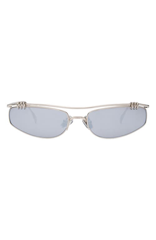 Dezi Linked Up Sunglasses In Metallic
