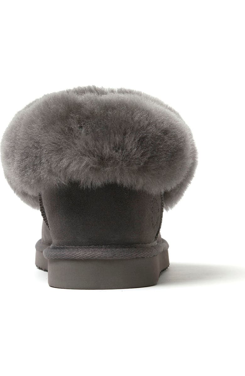 DEARFOAMS Kids' Fireside Bunbury Genuine Shearling Boot, Alternate, color, Grey
