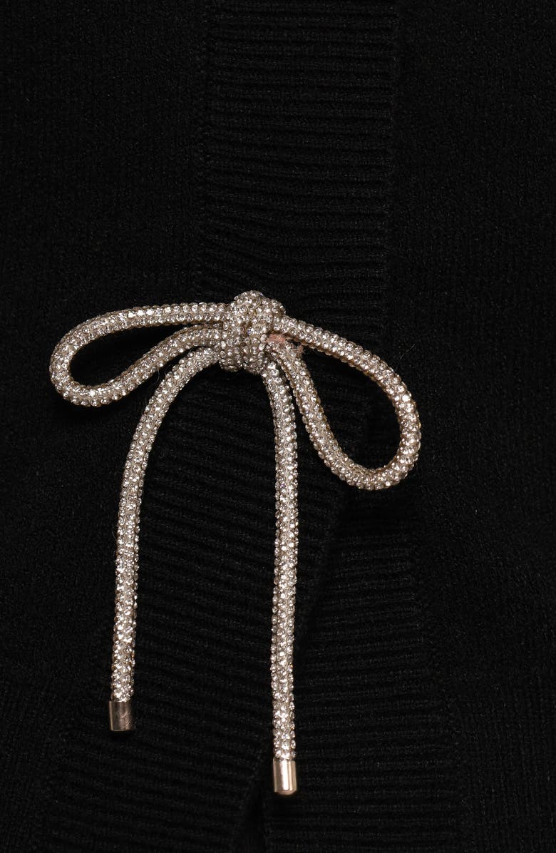 Petal & Pup Brayley Rhinestone Ribbon Accent Cardigan, Alternate, color,