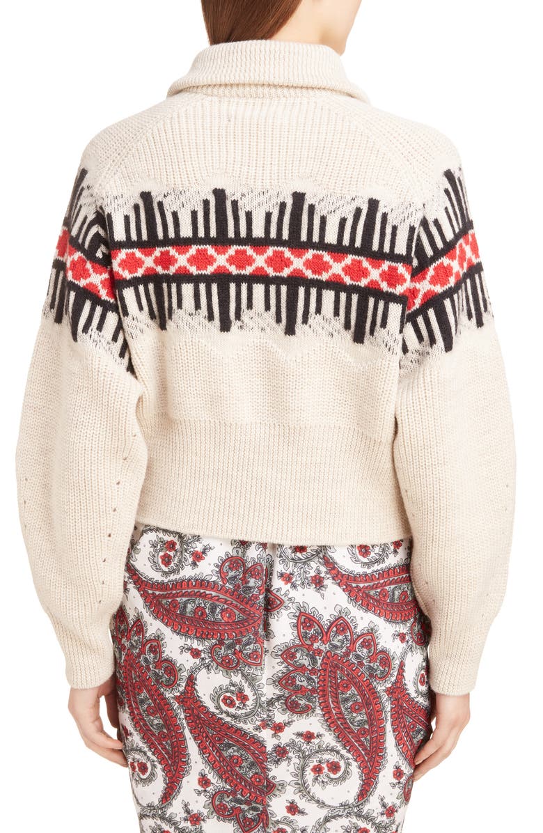 Isabel Marant Curtis Wool Blend Sweater, Alternate, color,