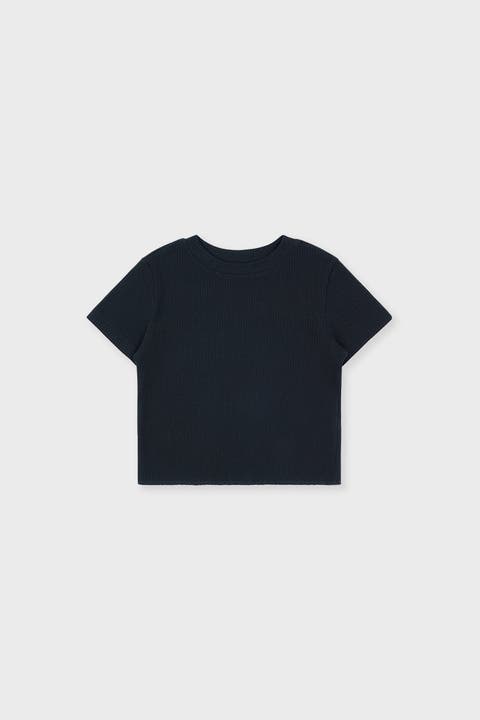 Organic Cotton Cropped T-Shirt