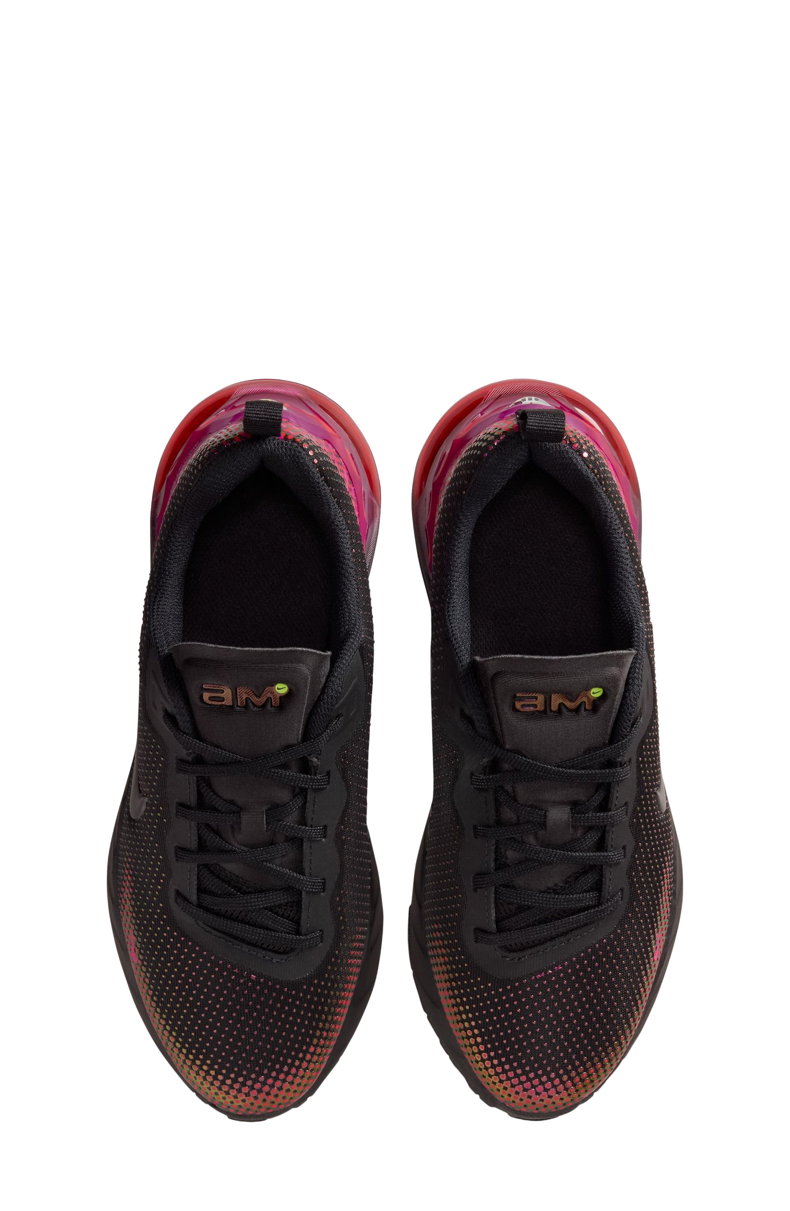 Nike Kids
 Air Max Phoenix Sneaker, Alternate, color, Black/ Vivid Purple/ Red