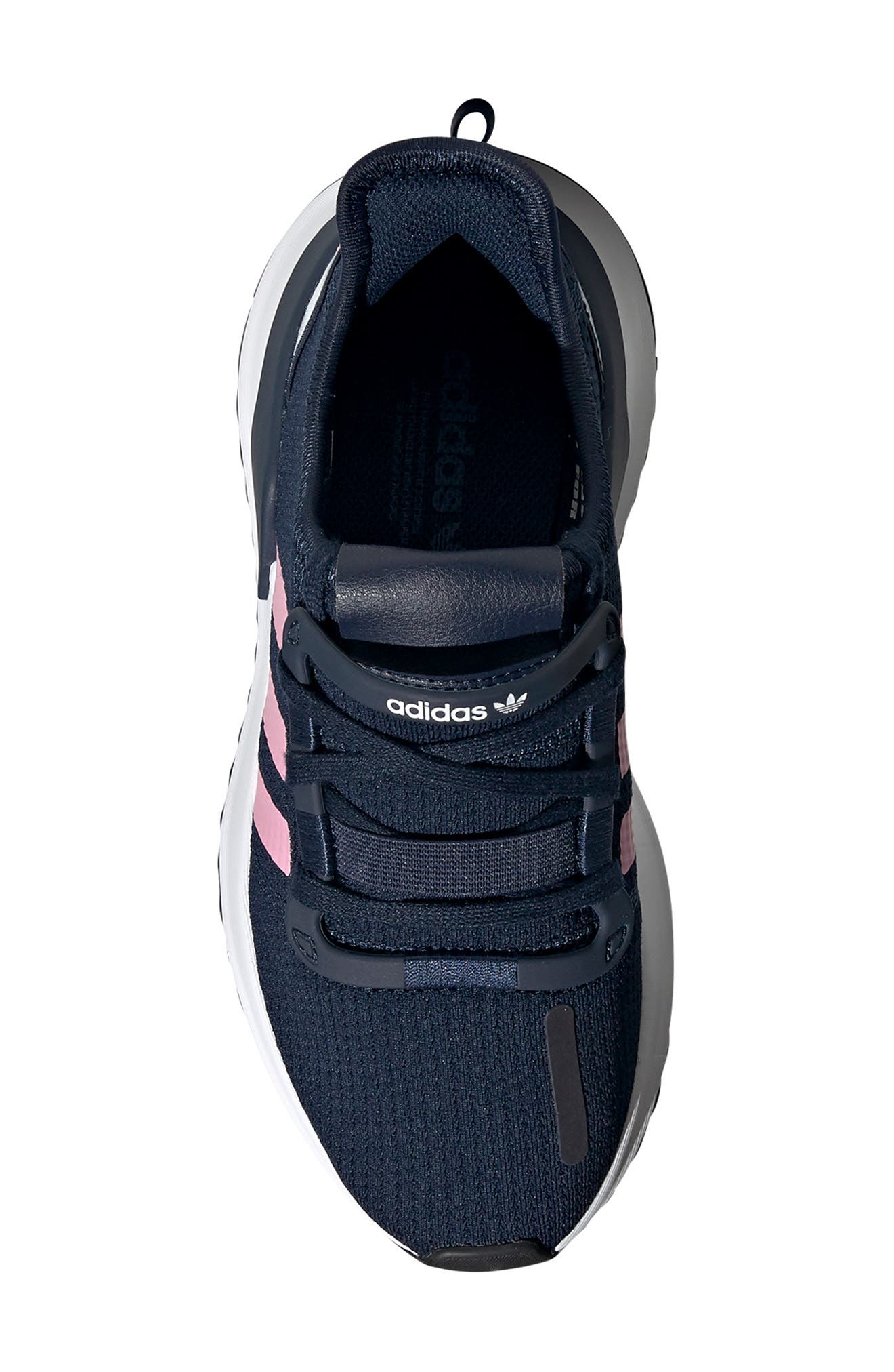 adidas U_Path Run Sneaker, Alternate, color, Collegiate Navy/ Pink/ White