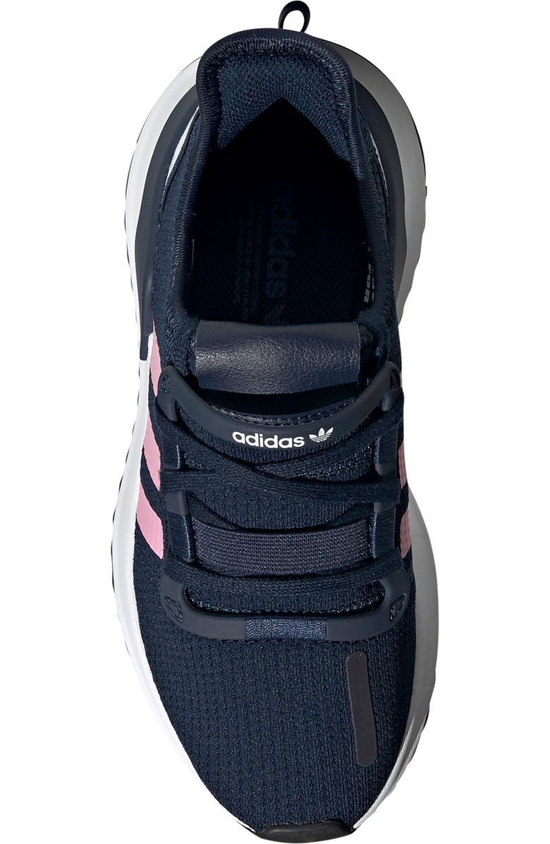 adidas U_Path Run Sneaker, Alternate, color, Collegiate Navy/ Pink/ White