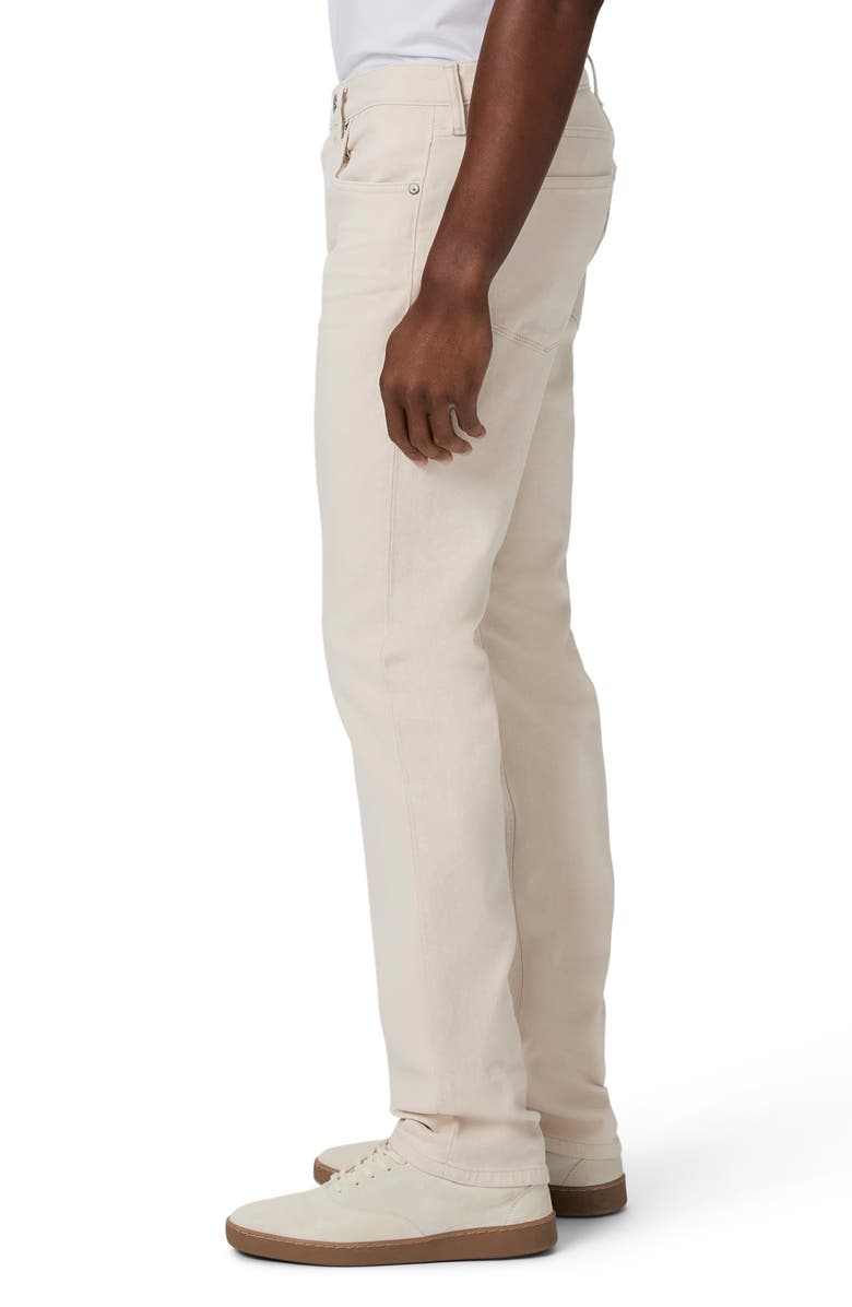 PAIGE Federal Transcend Slim Straight Leg Jeans, Alternate, color, Ivory