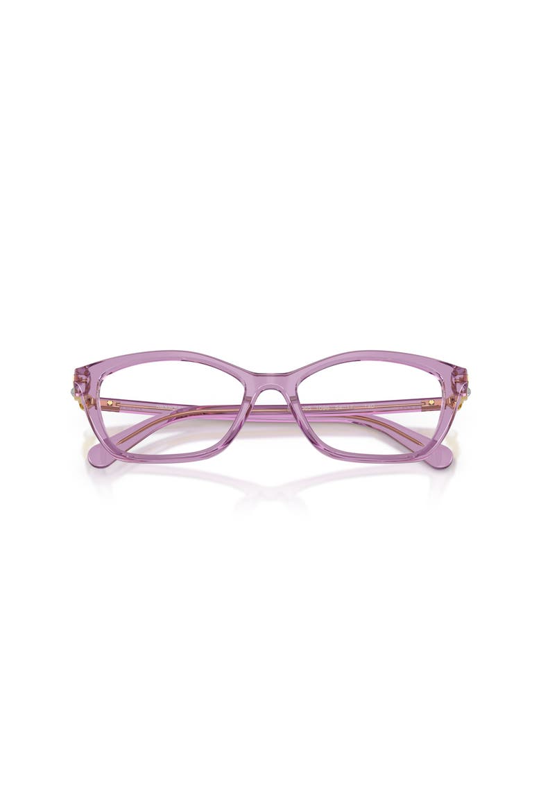 52mm Rectangle optical glasses, Alternate, color, Violet
