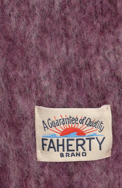 Faherty Block Stripe Alpaca-blend Scarf In Multi