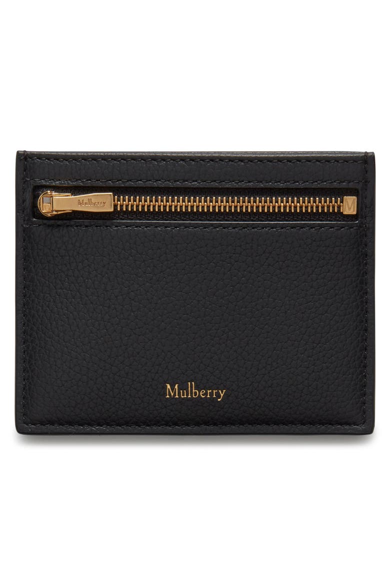 Continental Leather Trifold Wallet, Alternate, color, BLACK