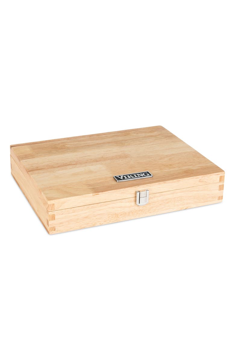 Viking 8-Piece Steak Knife Set, Alternate, color, Black