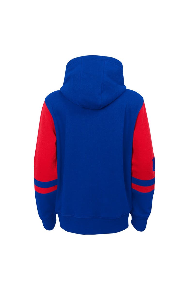 Outerstuff Preschool Blue Detroit Pistons Straight To The League Full-Zip Hoodie, Alternate, color, 