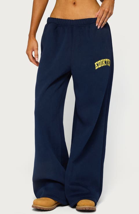 Crush Wide Leg Sweatpants