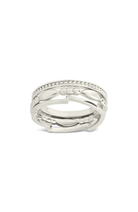 Jasmine Layered Band Ring
