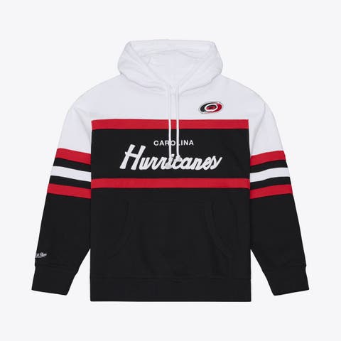 Men's Mitchell & Ness Black Carolina Hurricanes Head Coach Hoodie