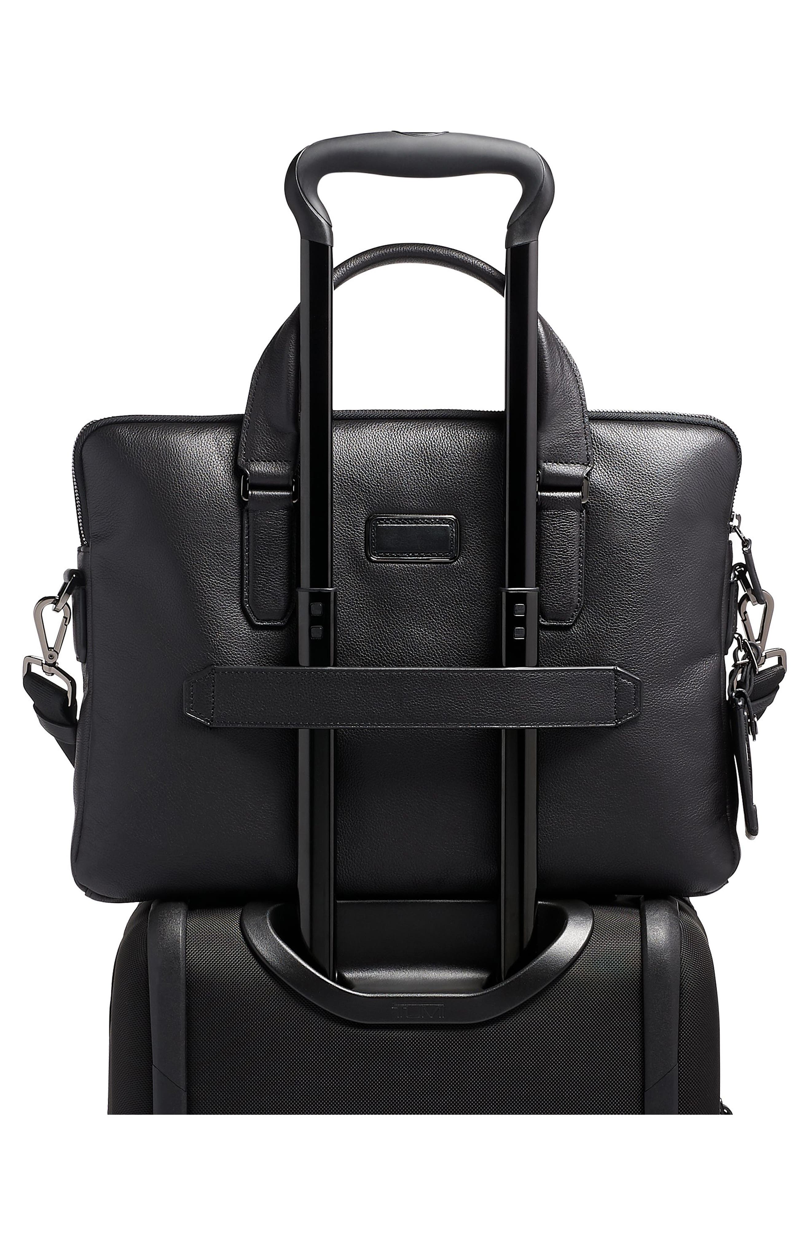TUMI Sycamore Slim Leather Briefcase, Alternate, color, 