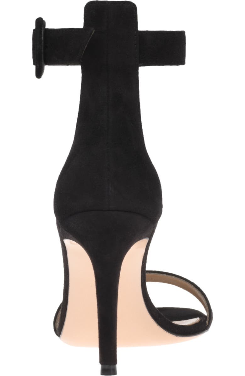 Gianvito Rossi Portofino 85 Sandal, Alternate, color, Black